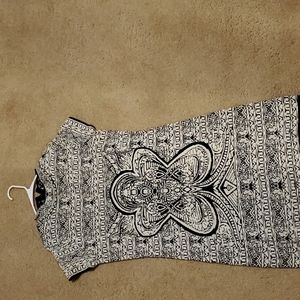 Neiman Marcus black & white Dress